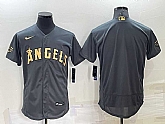 Los Angeles Angels Blank Grey 2022 All Star Stitched Flexbase Nike Jersey,baseball caps,new era cap wholesale,wholesale hats